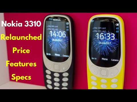 Nokia 3310 2017 Officially Relaunched: Latest Specs, Design, Features, Price in Dubai, UAE