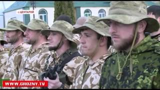 В Чечне бойцы  готовятся  пополнить ряды спецподразделений республики 