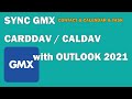 GMX S Contacts Calendar Tasks Sync Settings With Outlook Via Carddav Caldav