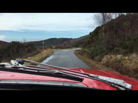 Behind the wheel of our 1972 Triumph Stag www.highlandclassiccarhire.co.uk