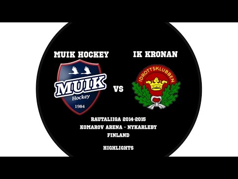 Muik Hockey -  IK Kronan : highlights 8.11.2014