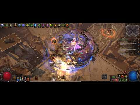 [PoE 3.9 Metamorph] Purifying Flame Mine Scion - Drox the Warlord Fight (Mid Tier)