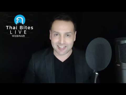 Free Thai Bites Live Webinar with Stuart Jay Raj 21 Mar 2015 17:00 UTC+7