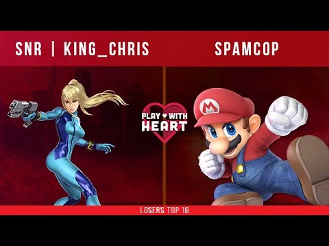 Play With Heart - SNR | King_Chris (ZSS) vs. Spamcop (Mario) - Losers Top 16