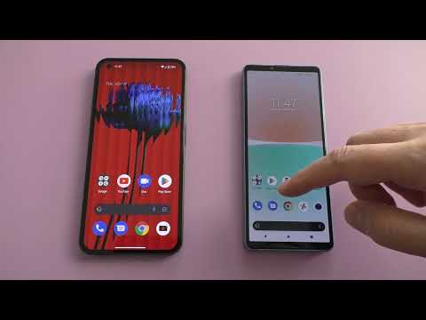 Nothing Phone vs Sony Xperia 10 IV Boot animation
