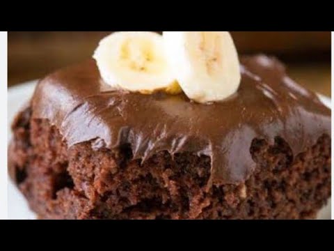 banana chocolate cake recipe bina oven Cake recipe by coking with tehmina naz