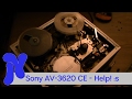 Sony AV 3620 CE Videocorder Help