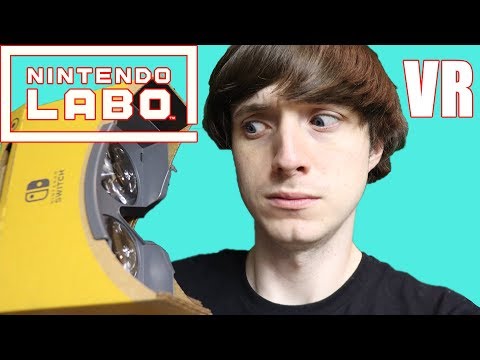 Nintendo Labo VR - The Goggles - VR Gameplay
