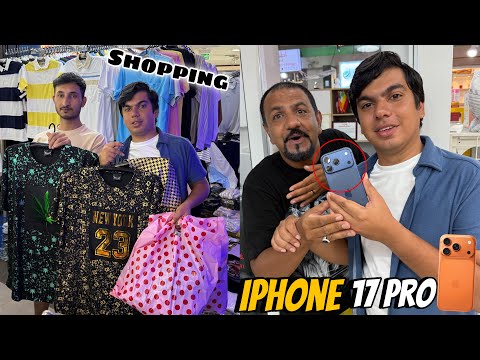iPHONE 17 PRO MAMU GIFTED 😍 SHOPPING DONE 😎