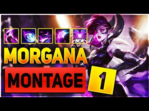 LEAGUE OF LEGENDS MONTAGE | Mejores jugadas | Morgana Support S10 999999 IQ