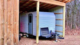 DIY camper shed build start to finish
