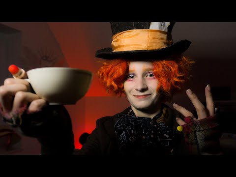 ASMR Mad Hatter 🫖🎩 | Tea, Hats & Chaos from Wonderland