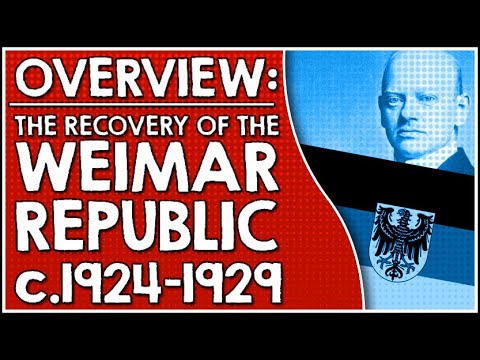 Overview: Weimar Republic recovery, 1924-1929