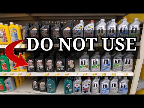DO NOT USE OEM Engine Oil?