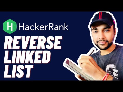 HackerRank - Reverse Linked List | Full solution with visuals | Study Algorithms