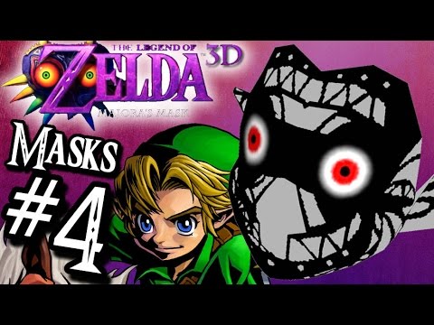 Majora's Mask 3D ALL NIGHT MASK & Oceanside Spider House - ALL MASKS Walkthrough #4 (3DS)