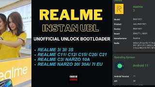 Realme Bypass UBL!  Unofficial Instan Unlock Bootloader Step By Step Guide