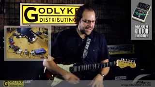 Video thumbnail for Tim Palmieri (Kung Fu) takes a look at the Maxon RTO700 Real Tube Overdrive by Godlyke Inc.