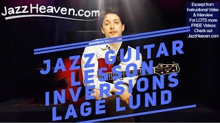 *Lage Lund* Jazz Guitar Harmony Tip on Inversions JazzHeaven.com Video Excerpt