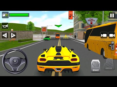 City Taxi Driving: Fun 3D Car Driver Simulator #1 - Nice Concept Car - Gameplay | Best Android Games