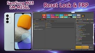 Samsung M23 SM M236L Reset Password & FRP With Unlock tool