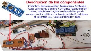 Reemplazo del timer de secadora de ropa por un controlador electrónico y costo de 10 $