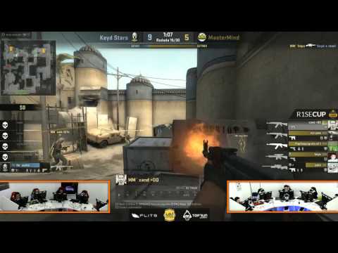 r1seCup MMClub - Keyd Stars vs MasterMind - Dust2 - Semifinal