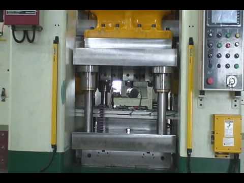 Knp 630 ton knuckle joint cold forge press with servo transf...