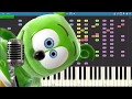 IMPOSSIBLE REMIX The Gummy Bear Song Piano Cover