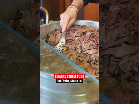 CRAZY Italian Street Food on Sicily 🇮🇹 #shorts