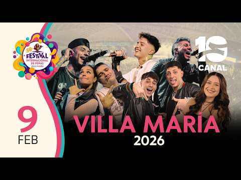 VILLA MARÍA 2026 | LUNES 9: LBC y Euge Quevedo, Ulises, Desakta2, La Pepa Brizuela