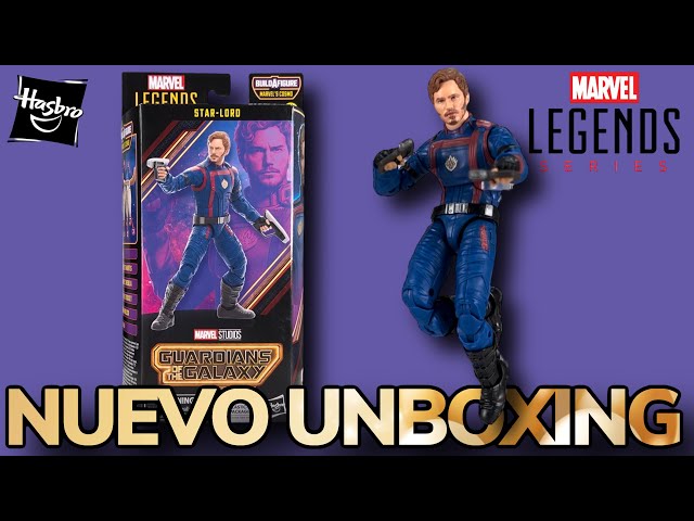 Vídeo relacionado con Hasbro - Marvel Legends Series - Star-Lord - Figura de Guardianes de la Galaxia Vol. 3 de 15 cm