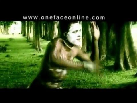 one face pleure d'afrique