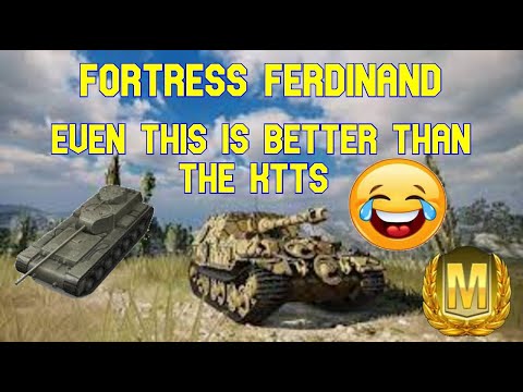Fortress Ferdinand Even this is Better than The KTTS xD ll Wot Console  World of Tanks Modern Armour
