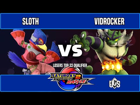 Saturday Stadium 2 - Losers Top 32 Qualifier - Sloth(Falco) Vs. Vidrocker(Incineroar)