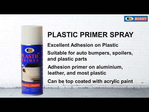 Diapositiva 3 - BOSNY PINTURA EN SPRAY PREMIER PLASTICO MULTI MATERIAL (PLASTIC PRIMER) SB-PRIMER (vídeo)