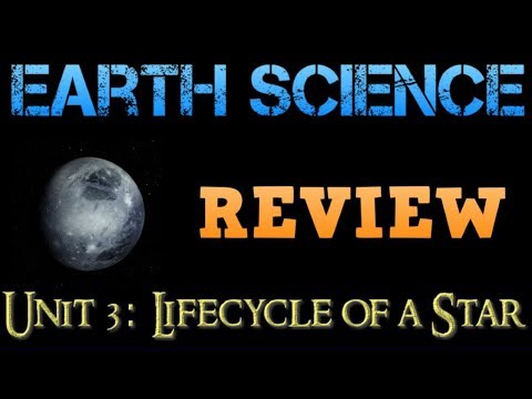 Earth Science Review Video 6: Astronomy Unit 3 - Lifecycle of Stars