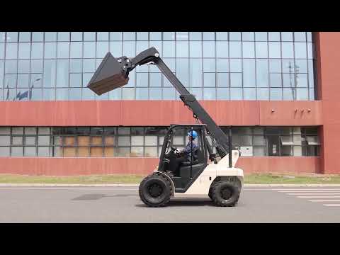 1.5-3T Compact tele-truck -lifting test video