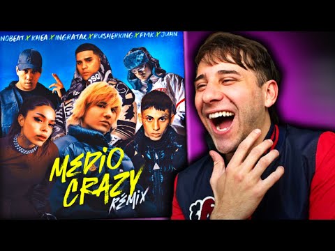 ARGENTINO REACCIONA a Nobeat, KHEA, Ingratax - Medio Crazy Remix ft. Rusherking, FMK, Juhn