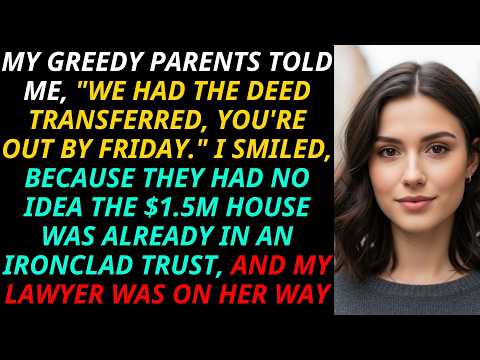 “You’re Out by Friday,” My Parents Said—But My $1.5M House Was Already Protected