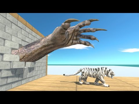 Try to Avoid Werewolf Attack and Release Goro - Animal Revolt Battle Simulator