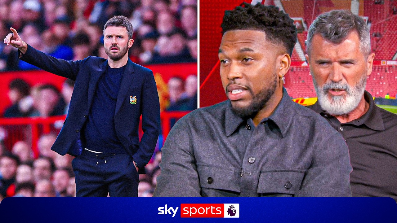 "If Carrick beats Liverpool, he gets the job" | Keane & Sturridge on Carrick's future at Man Utd