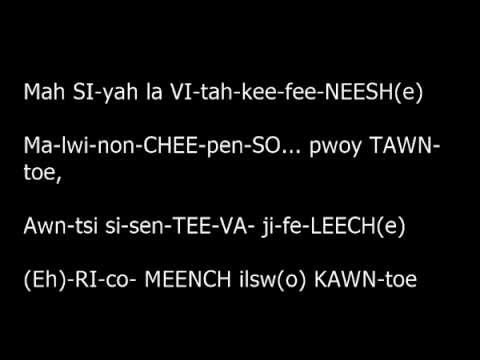GORD LINDSAY SINGS "CARUSO" WITH ENGLISH PHONETICS