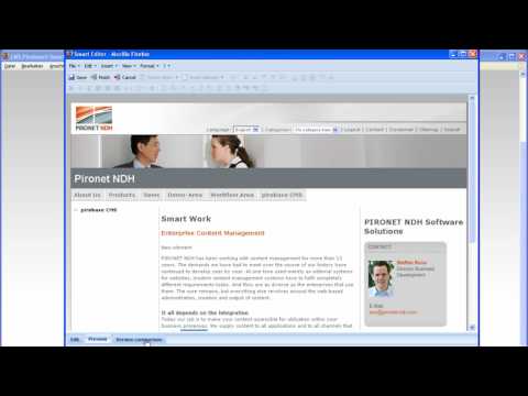 pirobase CMS - The pirobase® Smart Editor