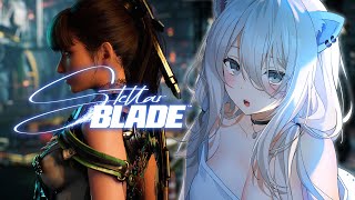 :03 Massive amount of enemies coming up - 【Stellar Blade】#01 楽園を取り戻しにいく!スタイリッシュ美少女アクション死にゲー【獅白ぼたん/ホロライブ】