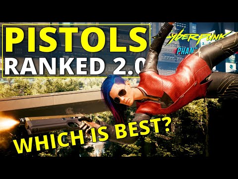 All Pistols Ranked Worst to Best in Cyberpunk 2077 2.0
