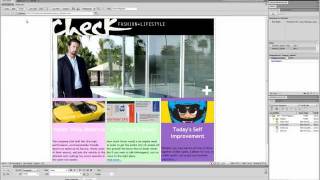 Dreamweaver CS5.5 Tutorial (Div Tags and CSS)