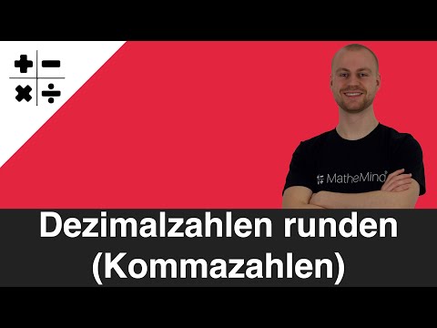 Dezimalzahlen runden einfach erklärt (Kommazahlen) | MatheMind