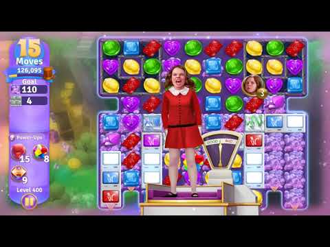 Wonka's World of Candy Level 400 NO BOOSTERS - A S GAMING