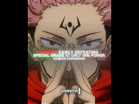 Sukuna Vs Special Grade ☠️🥶 || Jujutsu kaisen #sukuna #jjk